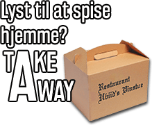 Lyst til at spise hjemme? Take away